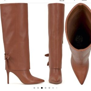 Vince Camuto Brown Heeled Boots